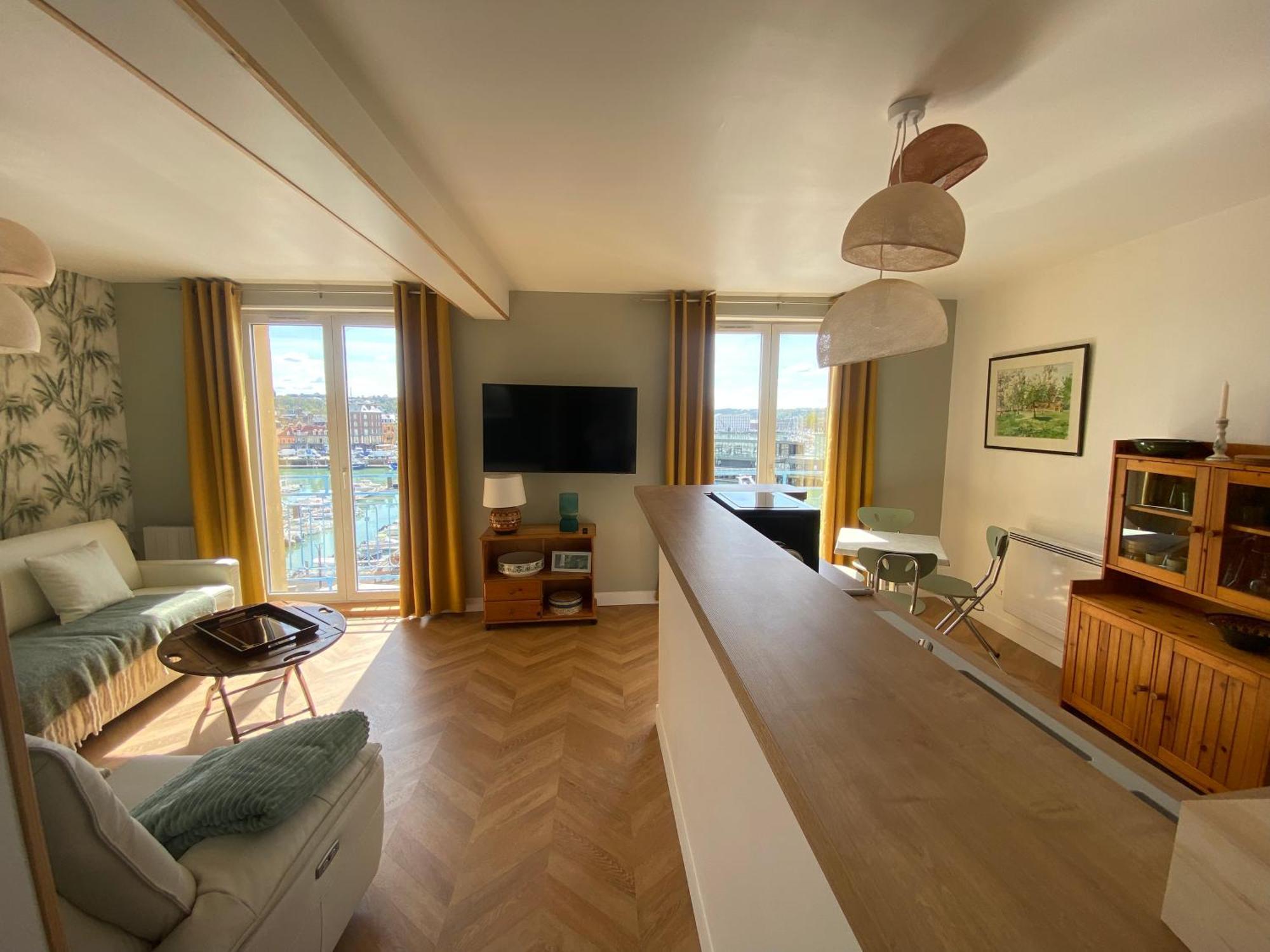 דייפ Etablissement 3 Etoiles Avec Ascenseur, 3 Appartements Lumineux Vue Port Avec Balcon, 200M De La Mer, Wifi Fibre, Tous Service Inclus מראה חיצוני תמונה