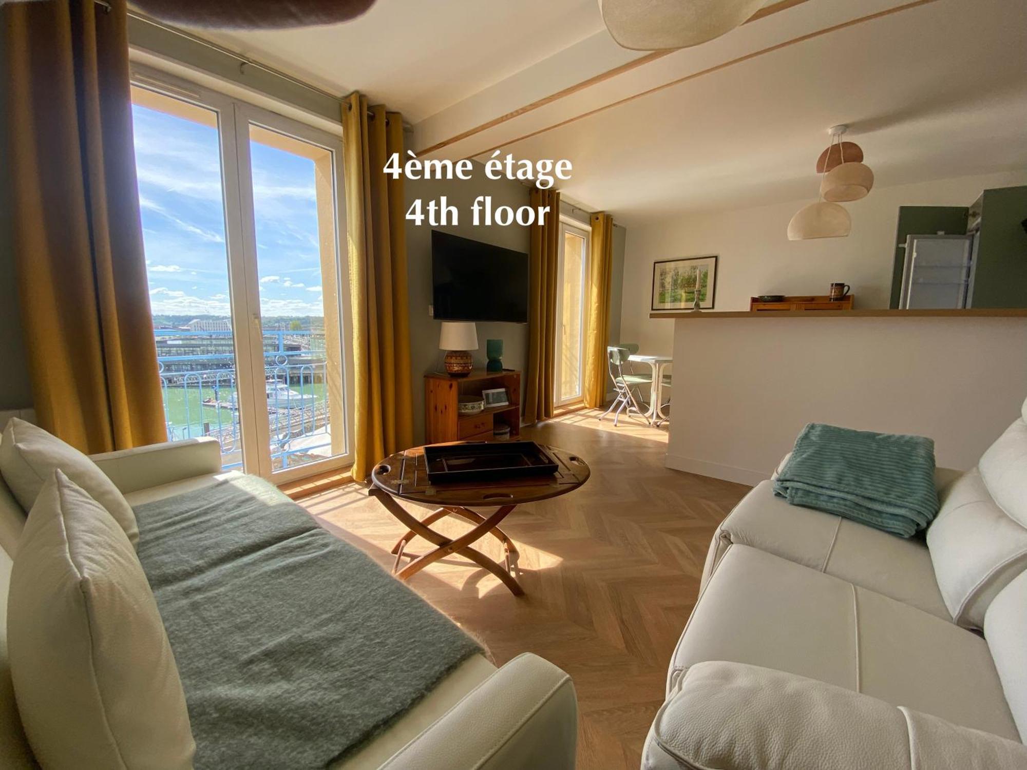 דייפ Etablissement 3 Etoiles Avec Ascenseur, 3 Appartements Lumineux Vue Port Avec Balcon, 200M De La Mer, Wifi Fibre, Tous Service Inclus מראה חיצוני תמונה